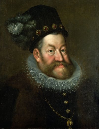 Rudolf II, 1600-3 door Hans von Aachen